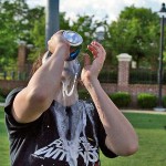 Chugging Sprite was part of the relay